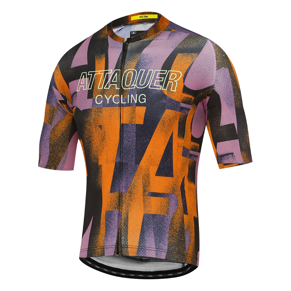 Attaquer All Day Blend Jersey Orange/Pink
