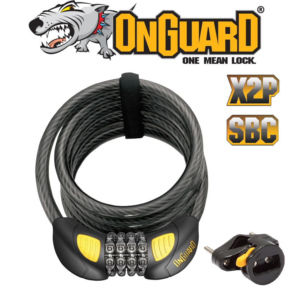 OnGuard Doberman Coil Cable Lock