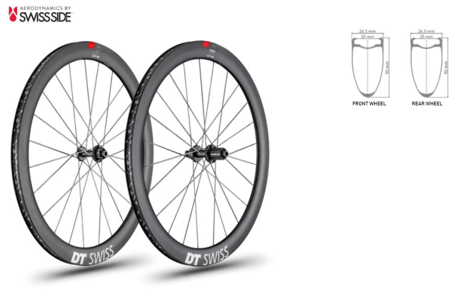 ARC 1100 DICUT db 50 Rims - Front